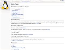 Tablet Screenshot of linux-c6x.org